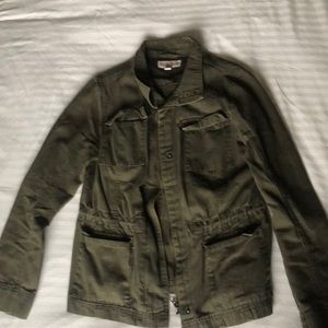 Merona “military style” Green Jean Jacket (2020, size S/P)